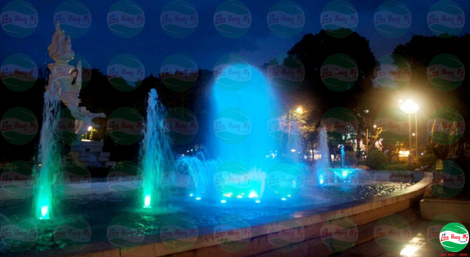 Phun nước nghệ thuật Công viên Lê Văn Tám Hồ Chí Minh